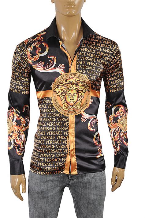 versace medusa clothes|Versace Medusa shirt men.